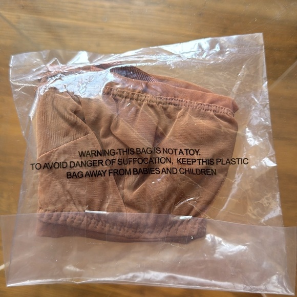 NWT $78 HAH Wired Mesh Bra Sz 30-38A Brown Sugar Nude Sheer Unlined Neutral - Picture 5 of 6